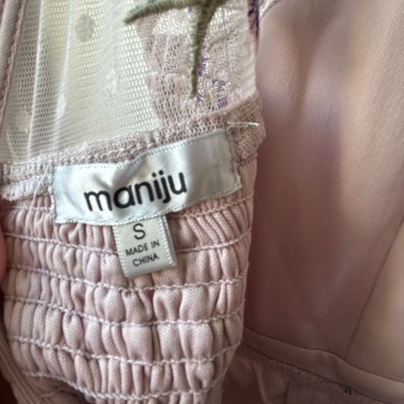 Dusty Lilac Floral Prom Dress - Picture 6 of 6